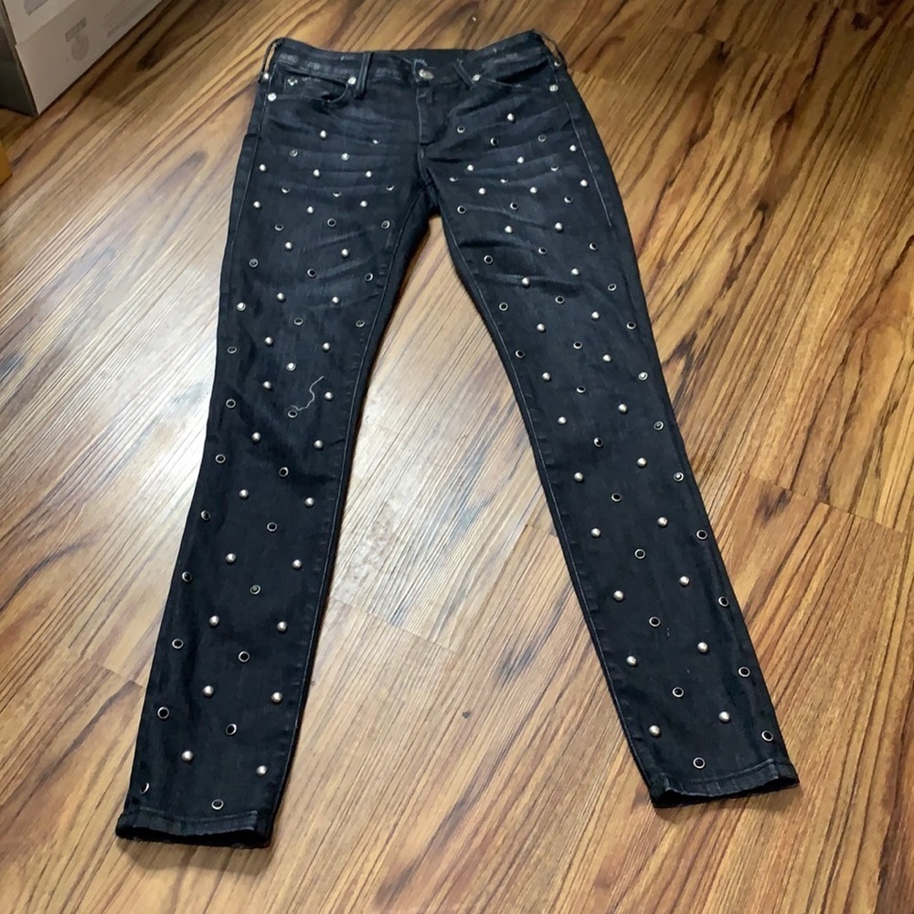 True Religion Halle Mid Rise Super Skinny  (25)